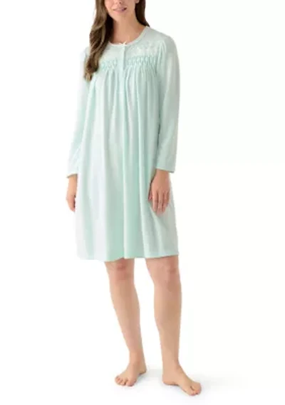 Women's Long Sleeve Nightgown