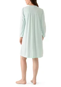 Women's Long Sleeve Nightgown