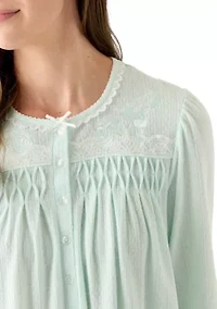 Women's Long Sleeve Nightgown