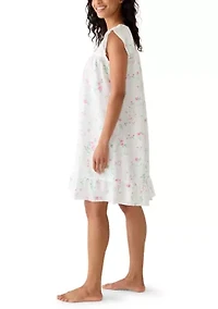 Women's Seersucker Short Nightgown