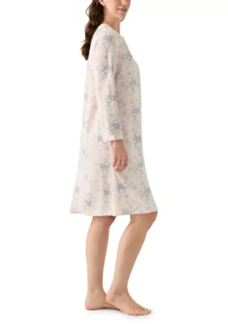 Women's Long Sleeve Short Gown