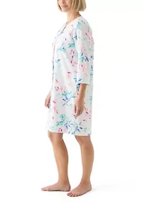 Short Snap Front Robe