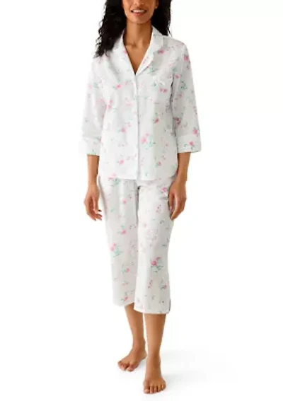 Women's Seersucker Pajama Set