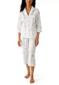 Women's Seersucker Pajama Set
