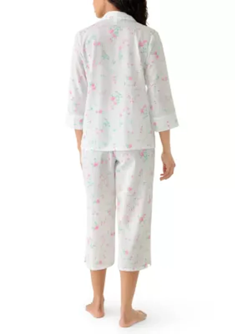 Women's Seersucker Pajama Set