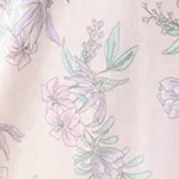 Plus Long Floral Printed Nightgown