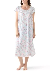 Women's Long Silky Knit Nightgown