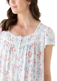 Women's Long Silky Knit Nightgown