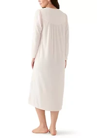 Women's Long Sleeve Nightgown