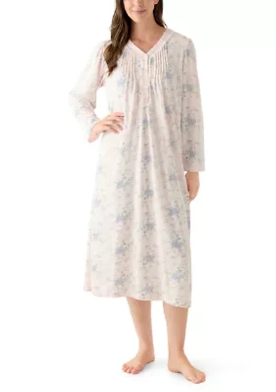 Women's Long Sleeve Nightgown