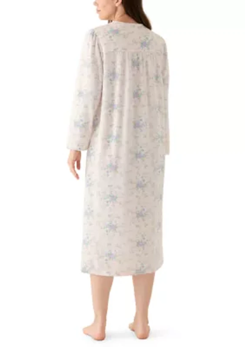 Women's Long Sleeve Nightgown