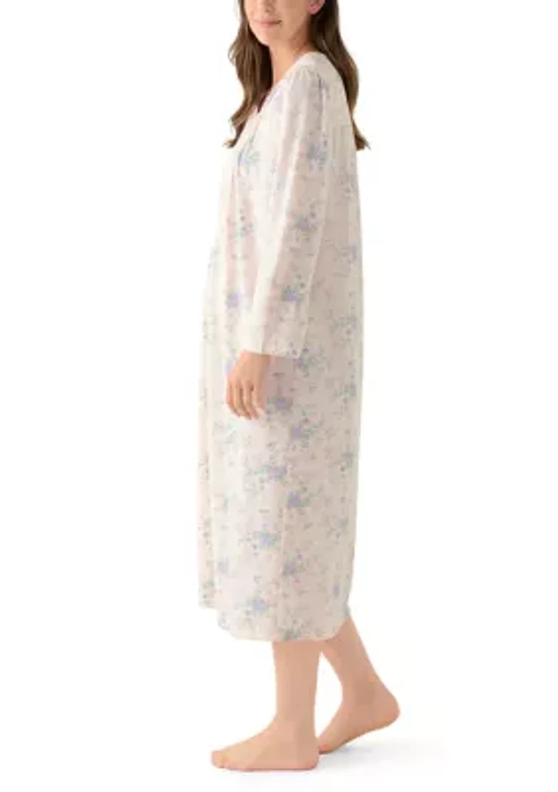 Women's Long Sleeve Nightgown