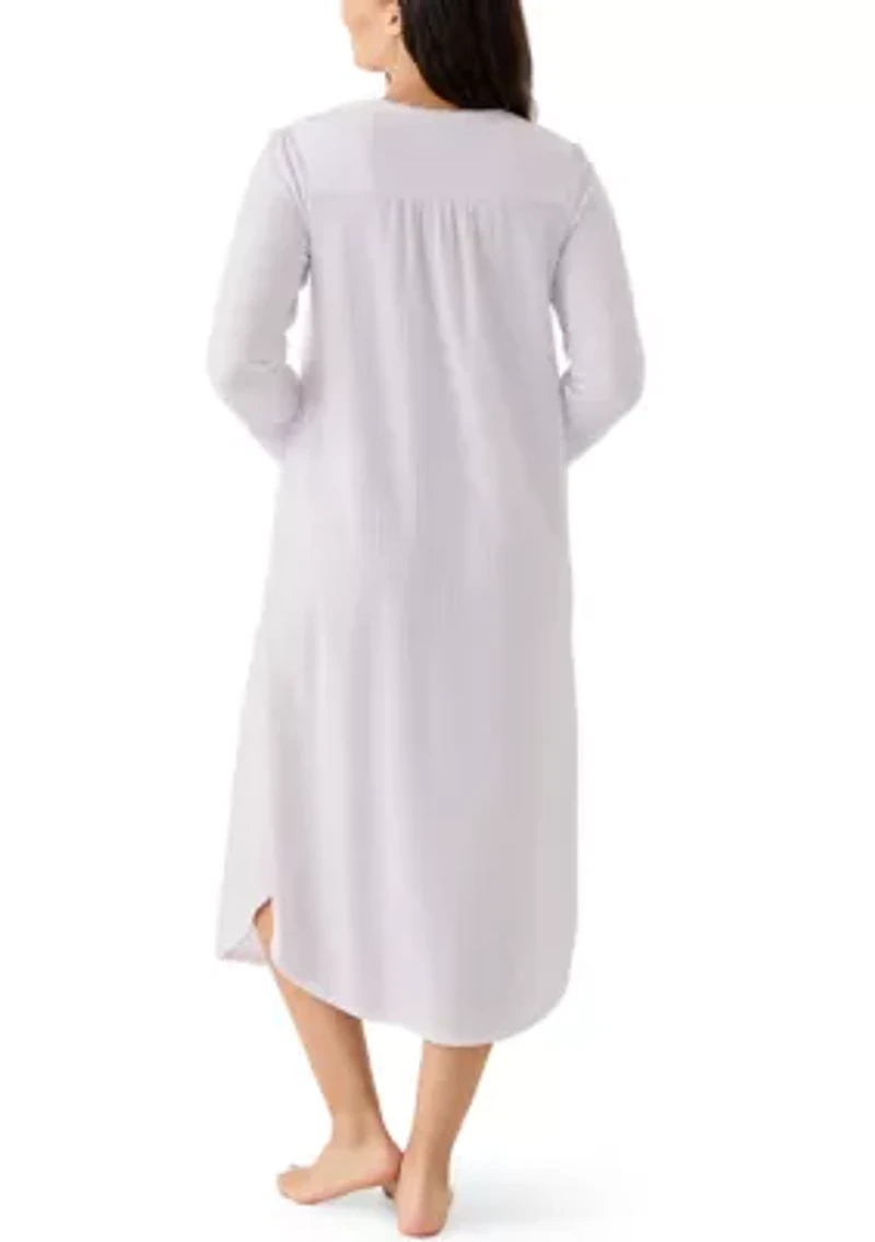 Women's Long Sleeve Nightgown
