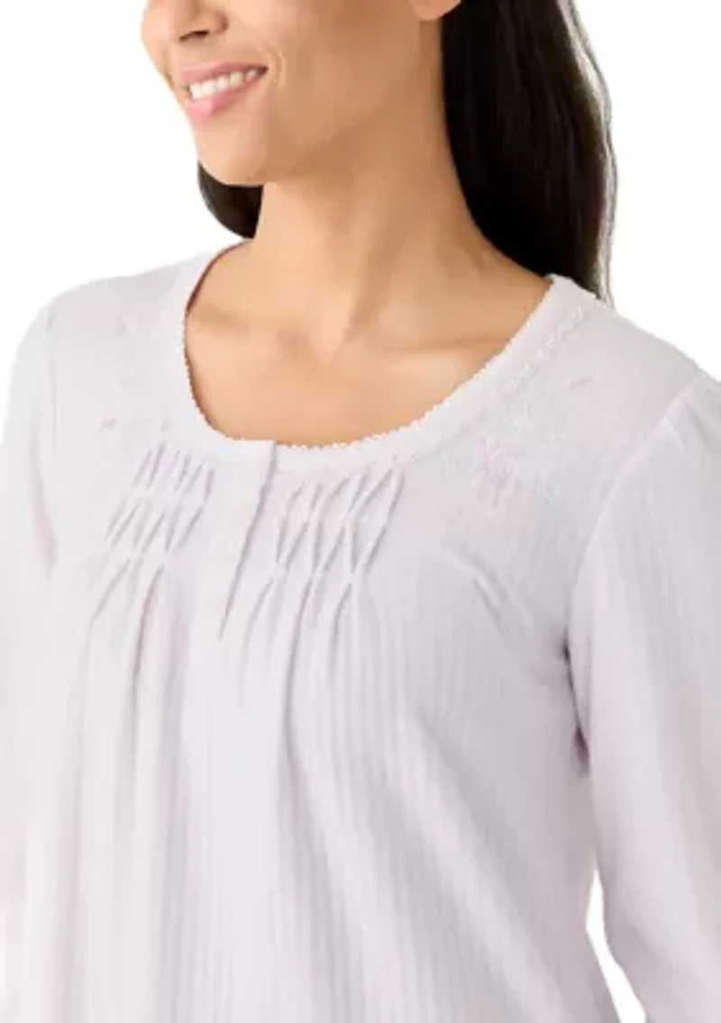 Women's Long Sleeve Nightgown