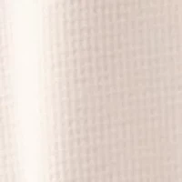 Plus Long Brushed Waffle Zip Robe