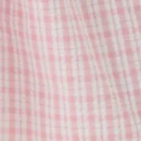 Plus Short Snap Seersucker Robe