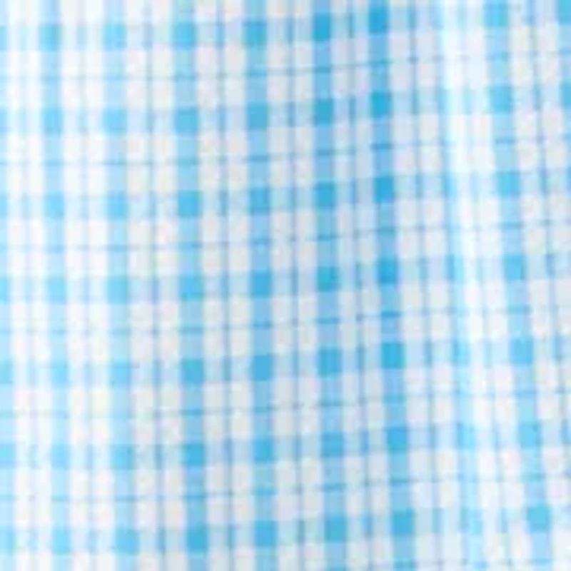 Women's Short Snap Seersucker Robe