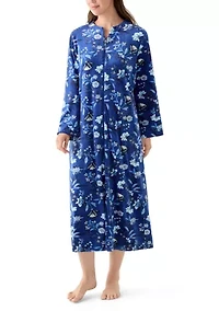 Women's Luxe Fleece Long Zip Robe