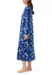 Women's Luxe Fleece Long Zip Robe