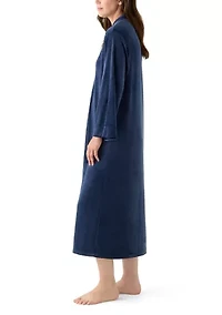 Women's Luxe Fleece Long Zip Robe