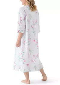 Women's Long Seersucker Robe