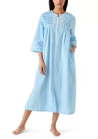 Women's Long Seersucker Robe