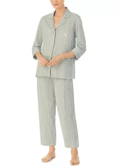 Knit Capri Pajama Set