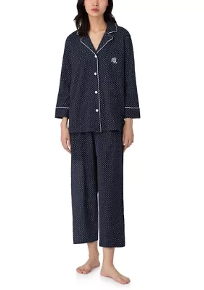 Knit Capri Pajama Set