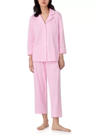 Knit Capri Pajama Set