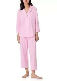Knit Capri Pajama Set