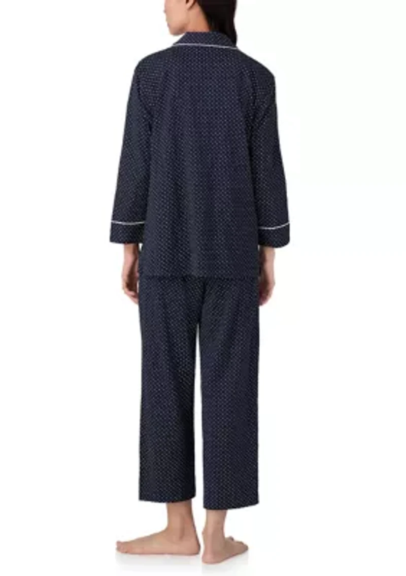 Knit Capri Pajama Set