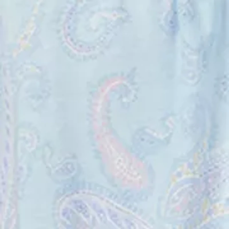 Double Strap Button Neck Nightgown