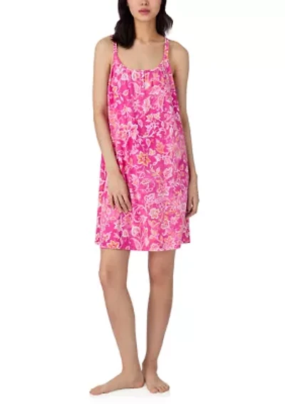 Double Strap Short Gown