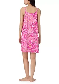 Double Strap Short Gown