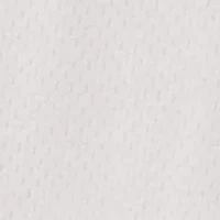 Eyelet Button Flutter Neck Gown