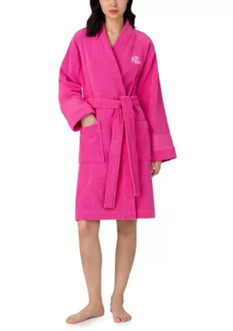 Long Sleeve Greenwich Short Robe