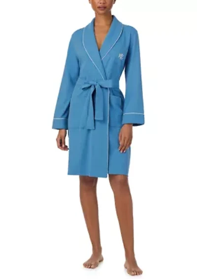 Quilted Collar Robe
