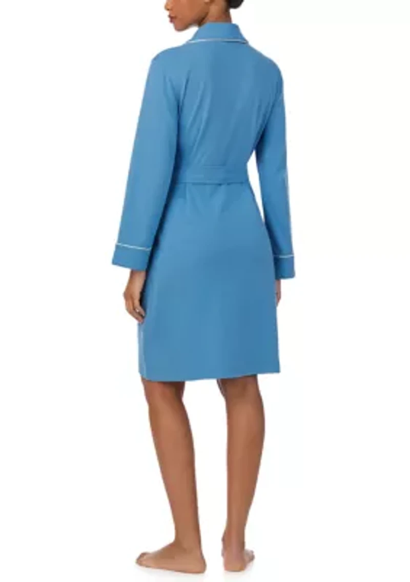 Quilted Collar Robe