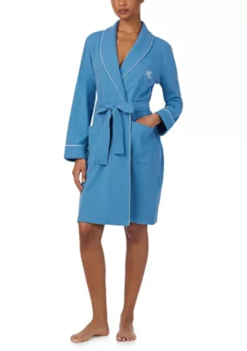 Quilted Collar Robe