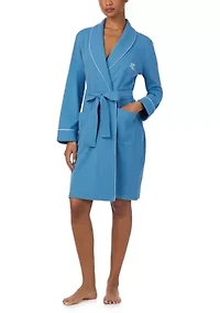 Quilted Collar Robe
