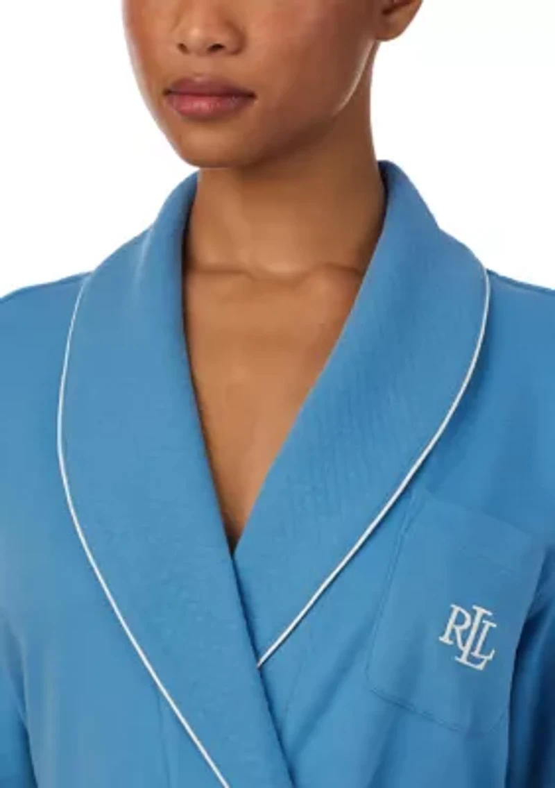 Quilted Collar Robe