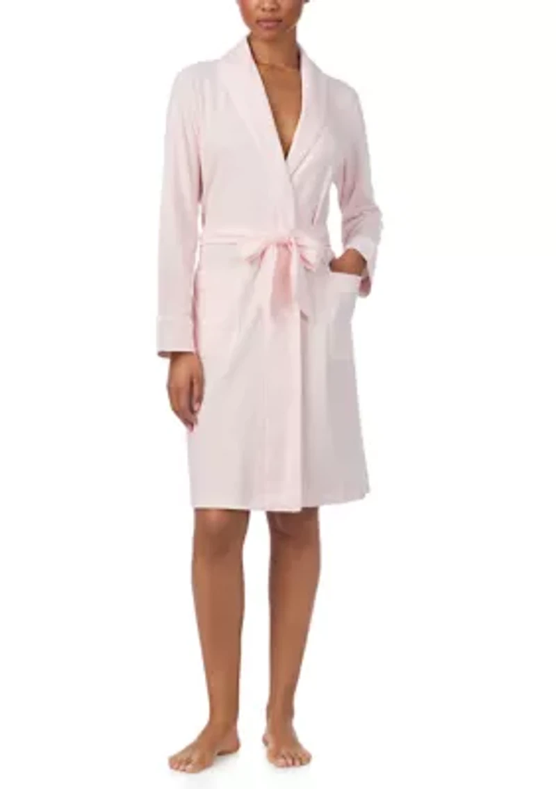 Short Shawl Collar Robe