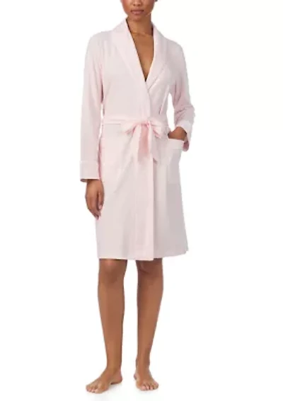 Short Shawl Collar Robe