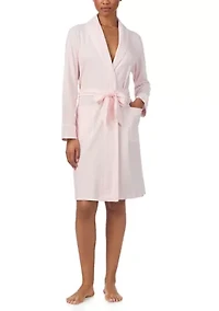 Short Shawl Collar Robe