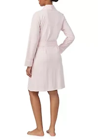 Short Shawl Collar Robe