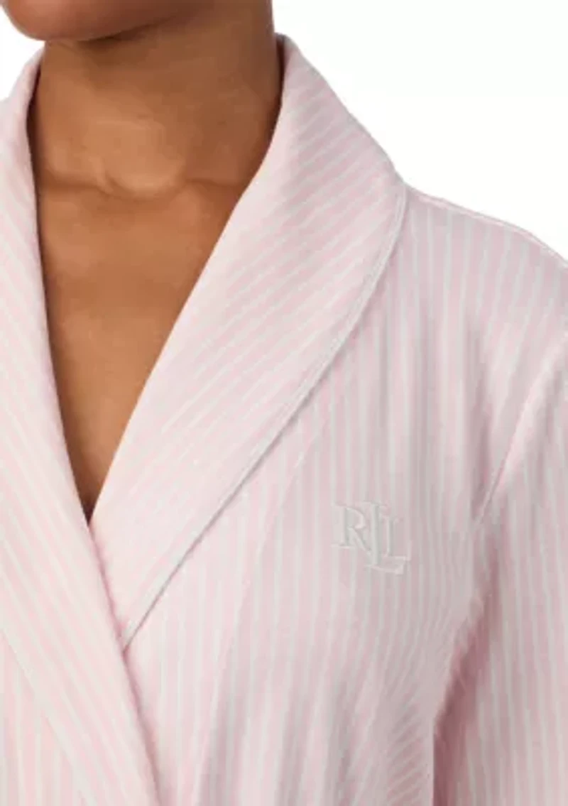 Short Shawl Collar Robe