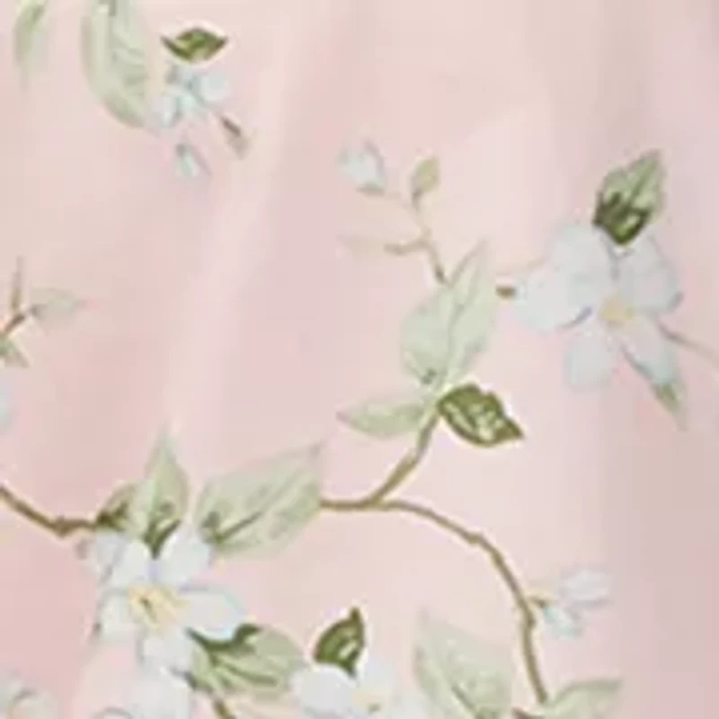 Short Sleeve Ruffle Neck Ankle Pant Pajama Set