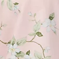 Short Sleeve Ruffle Neck Ankle Pant Pajama Set