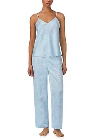 Women's Long Satin Pajama Set
