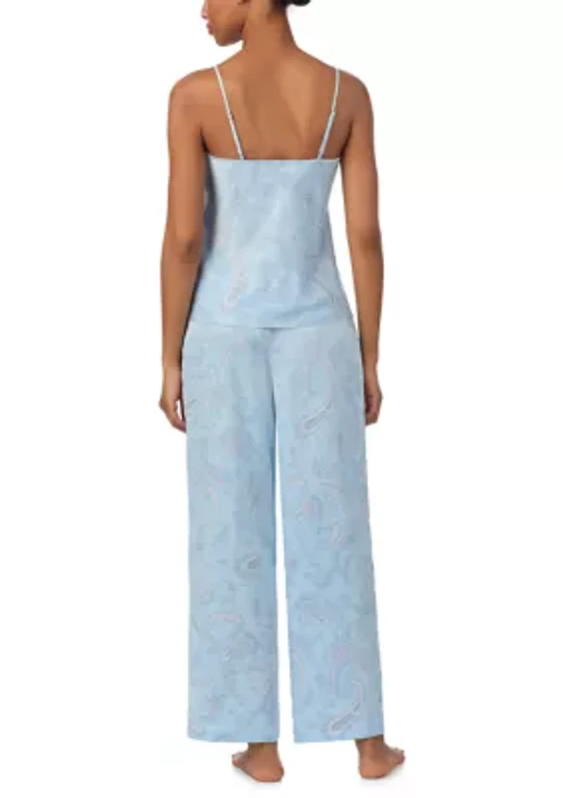 Women's Long Satin Pajama Set